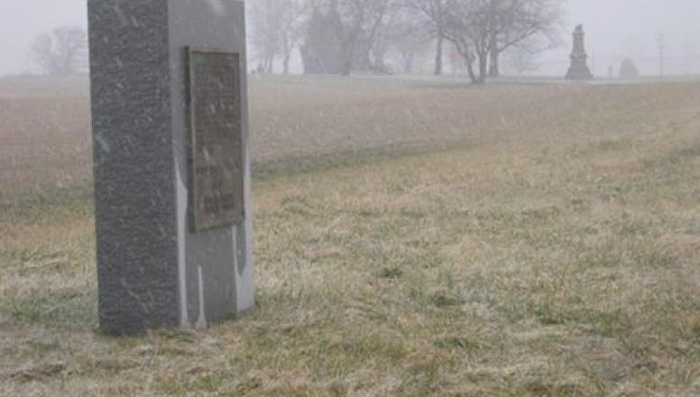 Monument in Winter